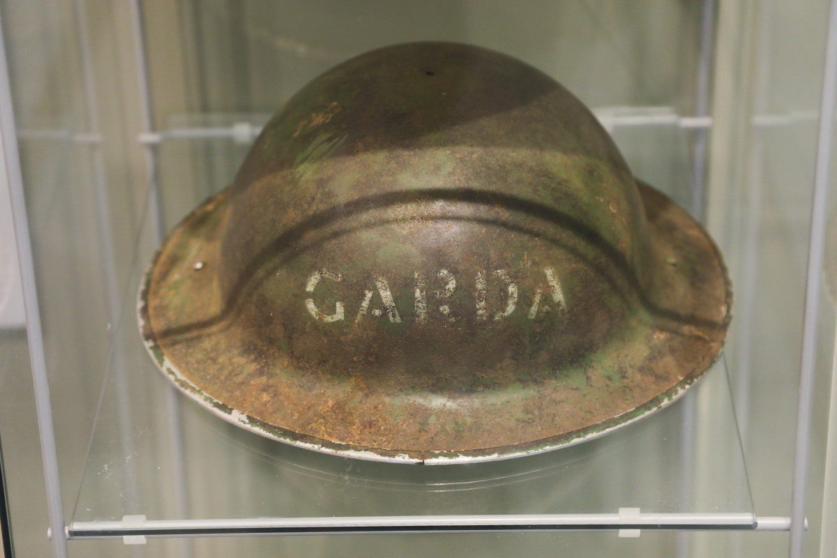 Garda Helmet, c. 1939-1945
