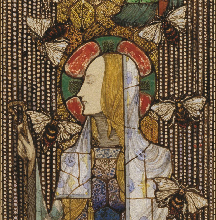 Image of St Gobnait Patron Saint of Bees and Beekeeping